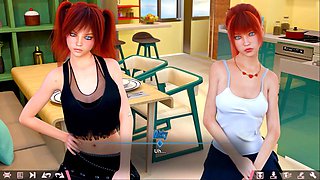 Anime love next door unfolds behind the dunes