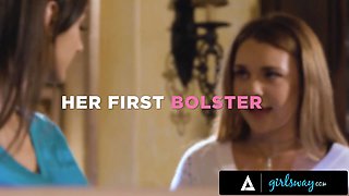 Girlsway - masseur Eliza Ibarra offers her stacked customer Gabbie Carter the lesbian off the hook massage
