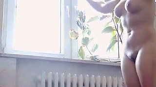 Lazy Cleaning Girl Andrea Has to Absolve a Rough Work Training