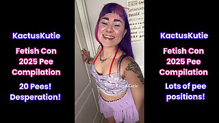 Fetishcon 2025 Pee Compilation