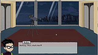 Car Toon In 18titans Episode 2 - Starfire Handjob