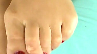 Adriana Foot Sucking Foot Fetish