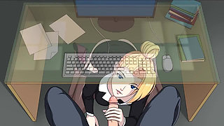 Kunoichi Trainer - Ninja Naruto Trainer - Part 111 - Secretary Handjob! by Loveskysanx