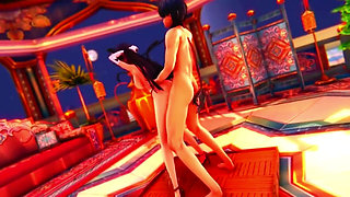 Wuthering Waves - Chisa’s Horny Hardcore Ntr Sex - Naughty 3D Hentai Animation