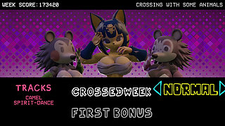 Friday Night Funkin With A THICK CHICA, ANKHA, AND ISABELLE!!! - Smoked Soul RE-LEWDED (Ft. Gumi)