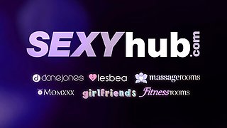 Blindfold his Big Tits wifey and spunks inside her - enjoy internal cumshot