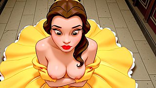 Futanari Belle's Wild Self-Sucking Cumshot Frenzy and More!