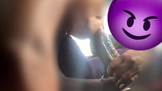 Cute Big Lips Make Me Cum Hard in Her Throat