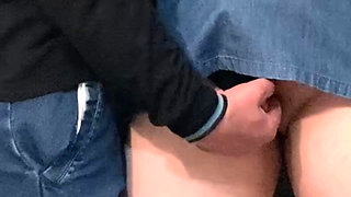 Wow!!! Perv Stranger's Hand in My Sexy Panties