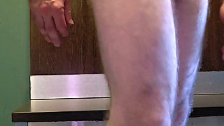 Hairy Bear Undresses