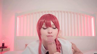 Chainsawman. Makima sat on your face and let you cum on her