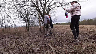 Wild Fucking Outdoors in Early Spring 2, Backstage
