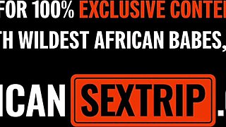 Hot african ebony girl is ready to give me a wild sex for some cash