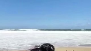 Amber Thickk Beach Sex