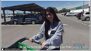I Have Sex With A Stranger From The Supermarket In His Car A Rich Anal Sex Car Amateur