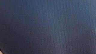 POV My Ass with Black Panties Causes Multiple Shots of Milk Before I Leave for Work