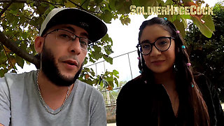 I met her on Tinder and she agreed to come to my apartment to fuck my huge cock.