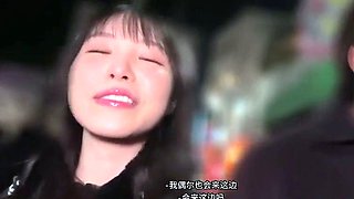 Shaved Japanese pussy fingered and licked