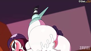 Pomni gets a rigid boink in the circus (Digital Circus)