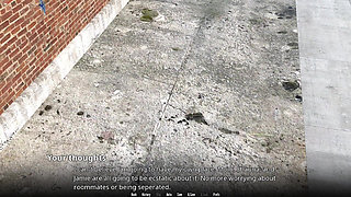 Wvm - Jamie Tries to Suck Her First Massive White Cock. She's a Good Girl and Swallows