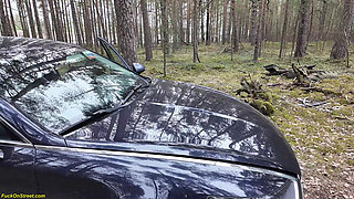 Roadside Assistance Rewarded with Anal Sex