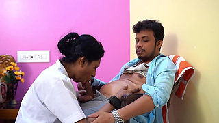 Indian Doctor and Nurse Having Sex in Their Night Shift