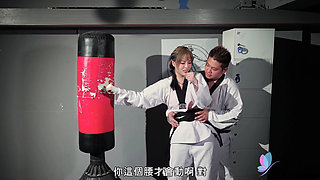 Bad Bad Fucks Her Karate Master in the Dojo