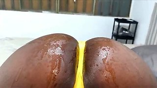 Big ass maid gets fucked by horny stepson