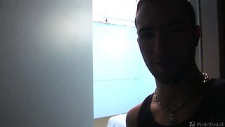 Hot babe RayVeness threesome sex