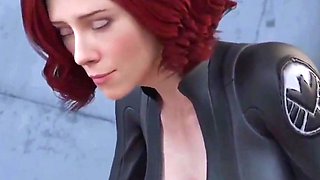 Scarlett Johansson Character Play With Little Cock - Simulator Gameplay 3D