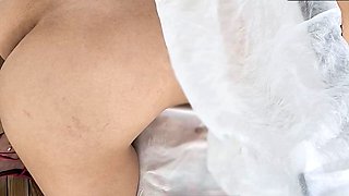 Horny gynecologist probes wife and cuckold in Brazil's
