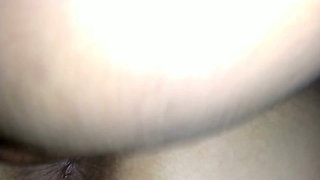Wife's Ass Farting Cuckold's Face While Fucked by Black Bull in Front of Husband While Filming Her