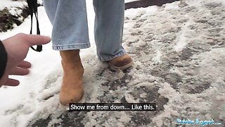 Glorious Angelique Lapiedra - public video - Public Agent