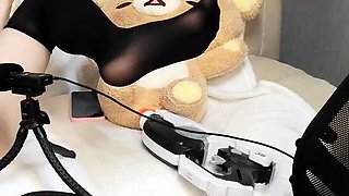 Close up Of Teen Masturbating