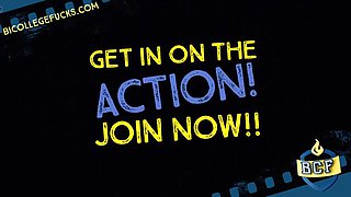 Bi College Bangs - College Dick 4-way Bi-sexual Fuckfest