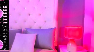 Stacked brunette goes solo toys and masturbation