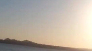 Romantic Sex at a Public Beach