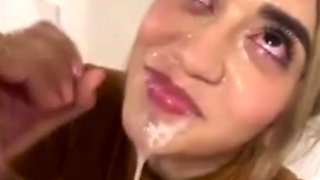 Artemis Carmina Takes 3 Monster Facials - Ashley Young babe(2K)60fps - Ashley gracie