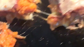 Home Made Pizza I Made These Mexican Pizzas with Almond Flour Tortillas so They Are Gluten-free and Really Yummy!!