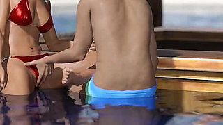 Tacos: Cuck Watches His Wife Giving Pussy to an Old Chap and Deepthroating His Cock by the Pool - Episode 90