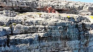 German tourist fucked publicly on the street in Mallorca