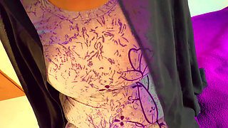 Stepson Fucks Stepmoms Hot MILF Girlfriend in Hotel Room - Saudi Big Ass & Big Boobs Sexy - Cum Wild