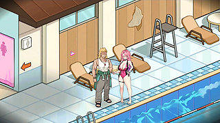 Hentai Game - Minami Hentai Gallery Scene Pool Sex - Lifeguard Holic