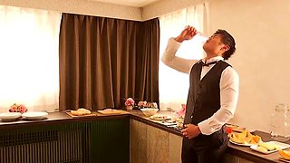 Japanese Bikini Babe Great Blowjob