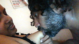 Teasing My Aunty's Puffy Nipples