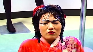 Asian schoolgirl enjoy group sex