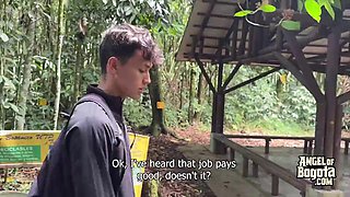 Latina Twink Angel of Bogota: Wrong Turn Bareback