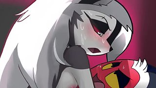 Loona Furry Hentai Night: Animated Sex with Helluva Boss Babe