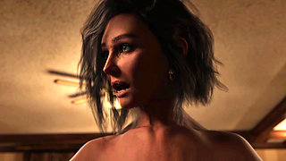 With Eyes Closed by Ker- Busty hot milf fucked her friend.