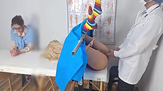 Stepmom Takes Stepdaughter To The Gynecologist For The First Time!